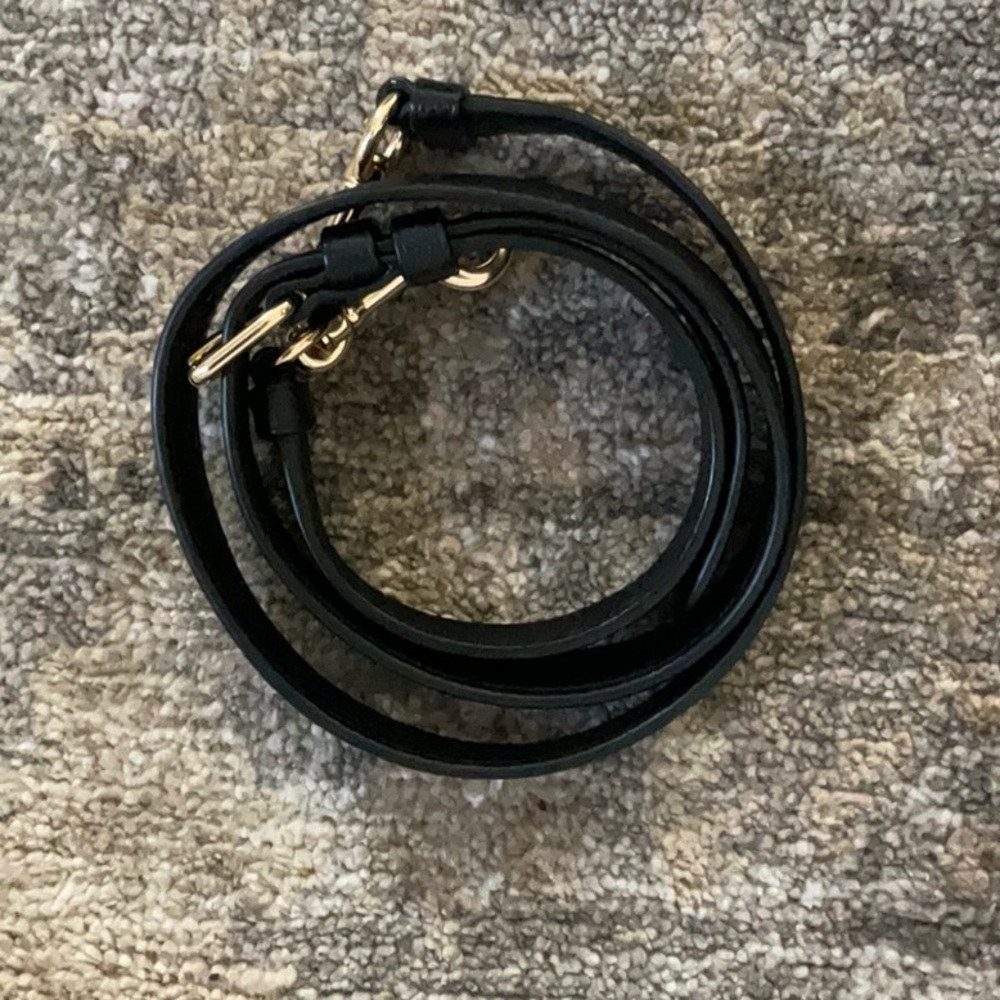 Coach Black Leather Shoulder Bag - Picture 3 of 9